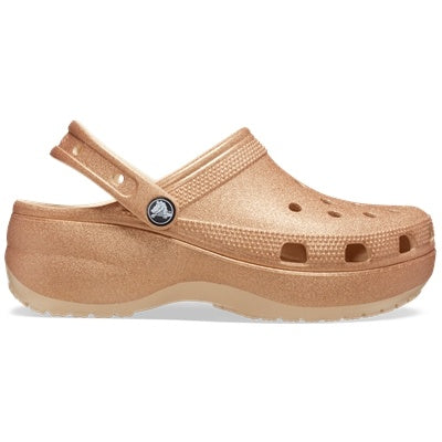 207241-2DS/Classic Platform Glitter ClogW