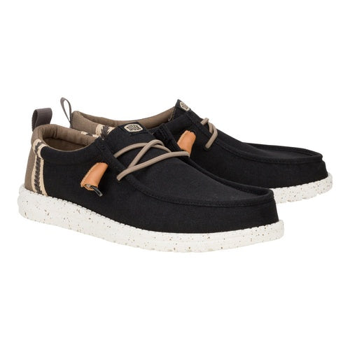 43086-02M-W Wally Summer Linen Blk/Wal