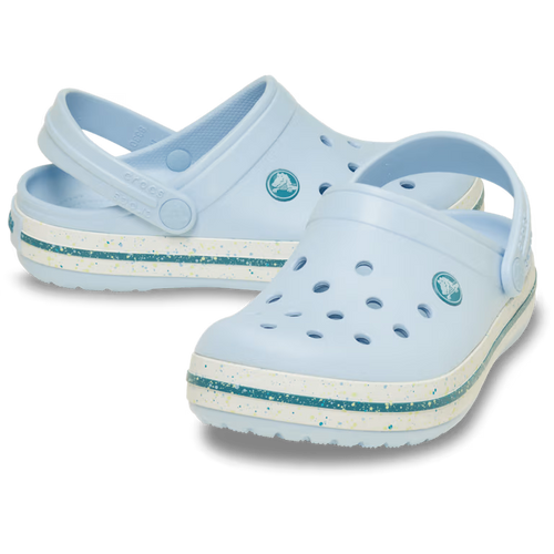211645-4WK/Crocband Speckled Band Clog K