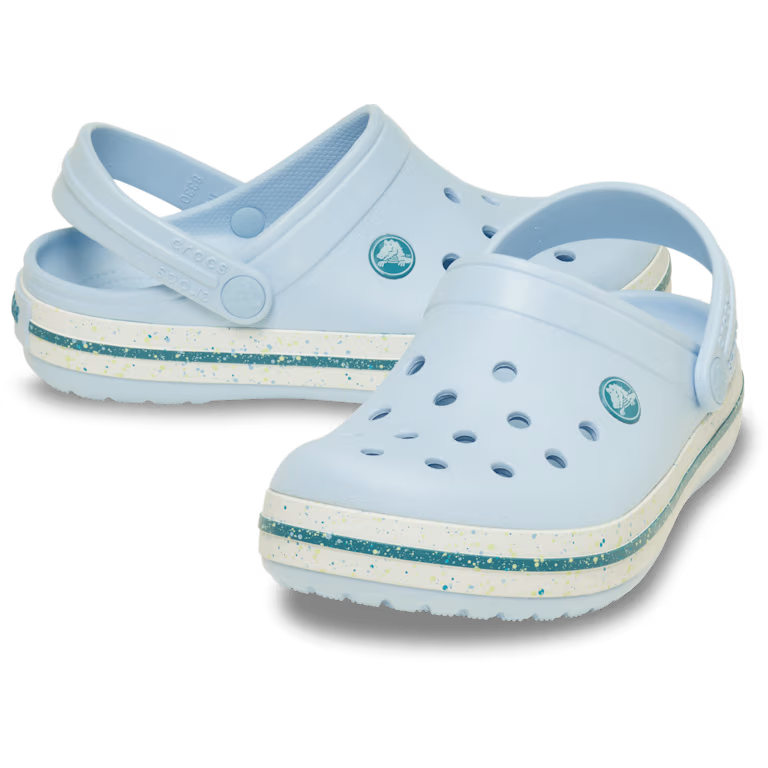 211645-4WK/Crocband Speckled Band Clog K